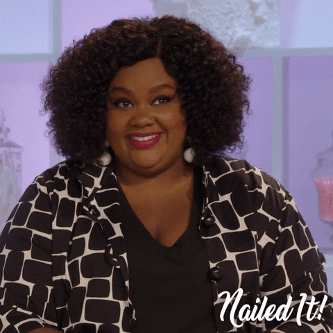 nicole byer wink GIF by NailedIt