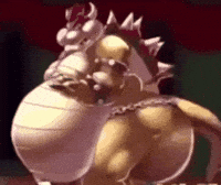 poopyblud67 incredible bowser inflation brap GIF