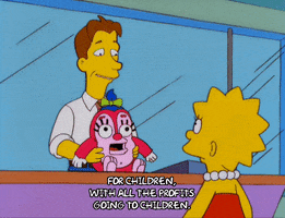 happy lisa simpson GIF