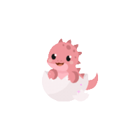 Pink Egg Sticker