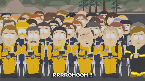 race growling GIF by South Park 