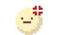 Angry Maru Sticker by JK