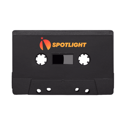 Spotlight_UK retro tape nostalgia spotlight Sticker