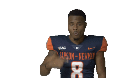 Slime First Down Sticker by Carson-Newman Athletics