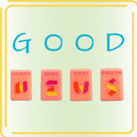 Good News GIF by Dot Crack Casey - American Mahjong Instructor