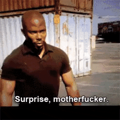 sideshoweric giphyupload surprise surprise motherfucker GIF