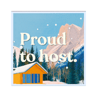 International Travel Mountains Sticker by HomeExchangeCom