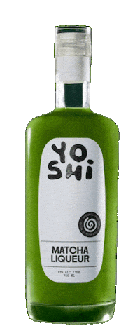 Cocktail Bar Nyc Sticker by YOSHI Matcha Liqueur
