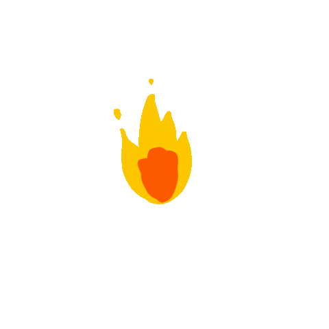 meeracles giphyupload fire light doodle Sticker