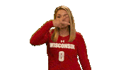 Wisconsin Volleyball Dance Sticker by Wisconsin Badgers