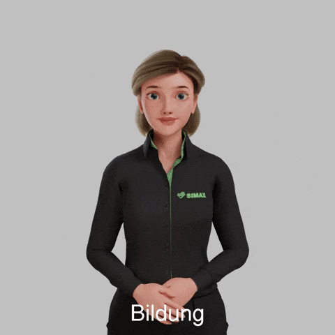 Avatar Gebärdensprache GIF by Sign Time - SiMAX