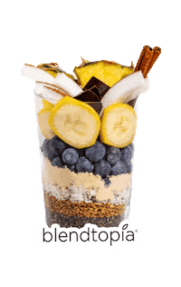 Blendtopia energy glow strength raw Sticker