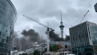 Fire Breaks Out in Auckland's SkyCity Convention Center