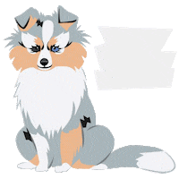 Dog Cartoon Sticker by Aurelie Magnan