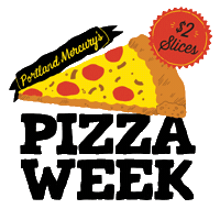 pizza portland Sticker by Portlandmercury