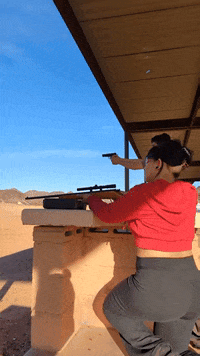 Couple Shooting GIF