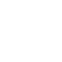White Line Flowers Sticker