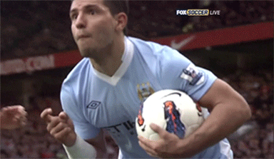 sergio aguero GIF