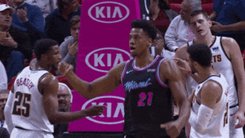 Lets Go Reaction GIF by NBA