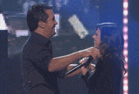 luke bryan hug GIF by CMT Artists of the Year