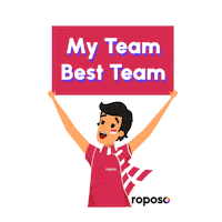 Mumbai Indians Run Sticker by Roposo
