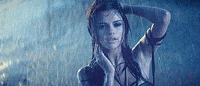 wet selena gomez GIF