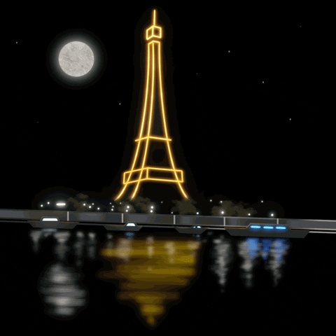 zergioart giphyupload paris tower eiffel GIF