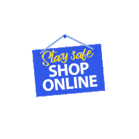 Visa_sa online shopping stay safe shop online visasa Sticker
