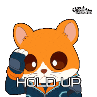 No Way Wow Sticker by Hamieverse