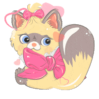 Cat Annie Sticker