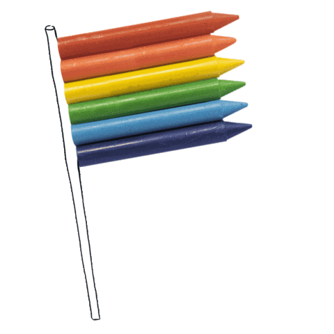 Rainbow Gay Sticker by cintascotch