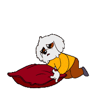 Tired Good Night Sticker by BoDoggos