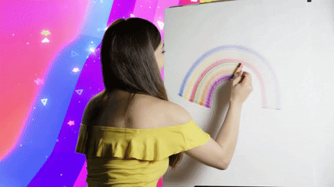 artist doing the most GIF