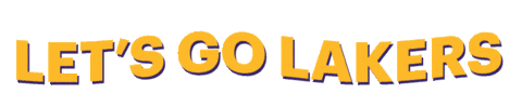 losangeleslakers lets go la lakers los angeles lakers Sticker