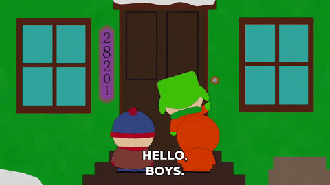 stan marsh bell GIF by South Park 