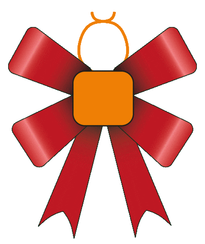 christmas christmas tree bow christmas decoration bq Sticker