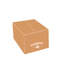 KAZIDOMI happy food health vegan Sticker