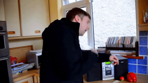 Surprise Scare GIF by FoilArmsandHog