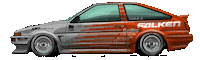 Racing Drifting Sticker