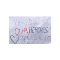 Front Line Thank You Sticker by LittleSmilesFL