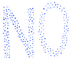 bubble no Sticker by liisachisholm