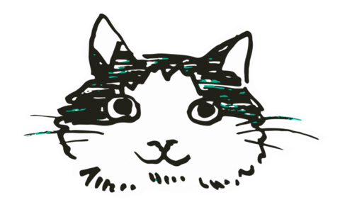 mauriandcucumbers giphyupload cat cats drawing Sticker