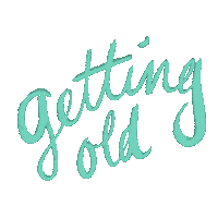 Getting Old Sticker by Norriseph