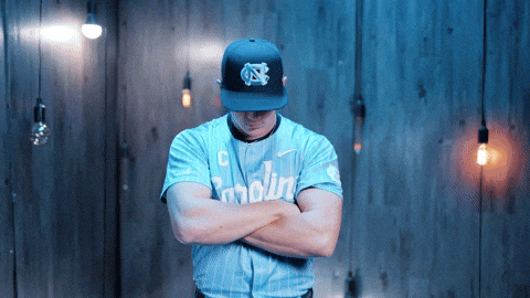 University Of North Carolina Baseball GIF by UNC Tar Heels
