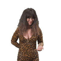 Deny Leopard Print Sticker by ABC Music