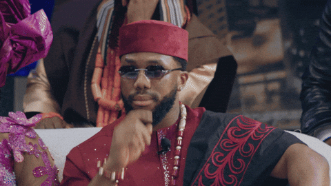 Bbnaija Eyeballing GIF by Big Brother Naija