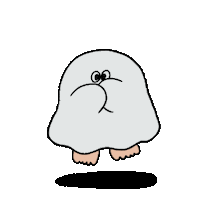 Ghost Gisoshussha Sticker