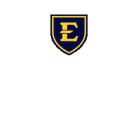 Blue And Gold Graduation Sticker by ETSU