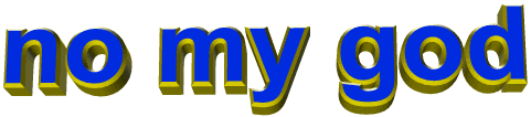 blue Sticker by AnimatedText