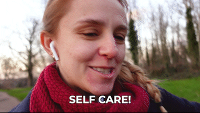 Take Care Dancing GIF by HannahWitton